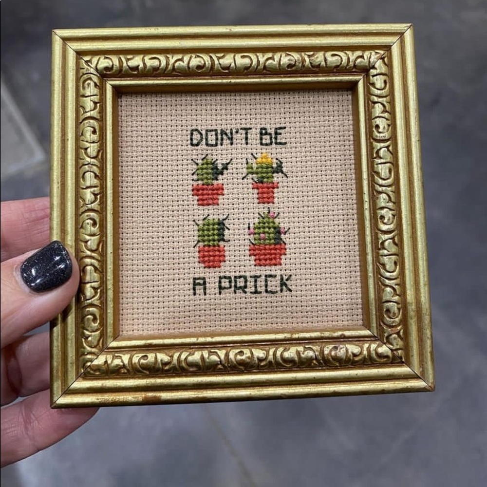 Taking orders for this prickly little gem! Frames will vary.